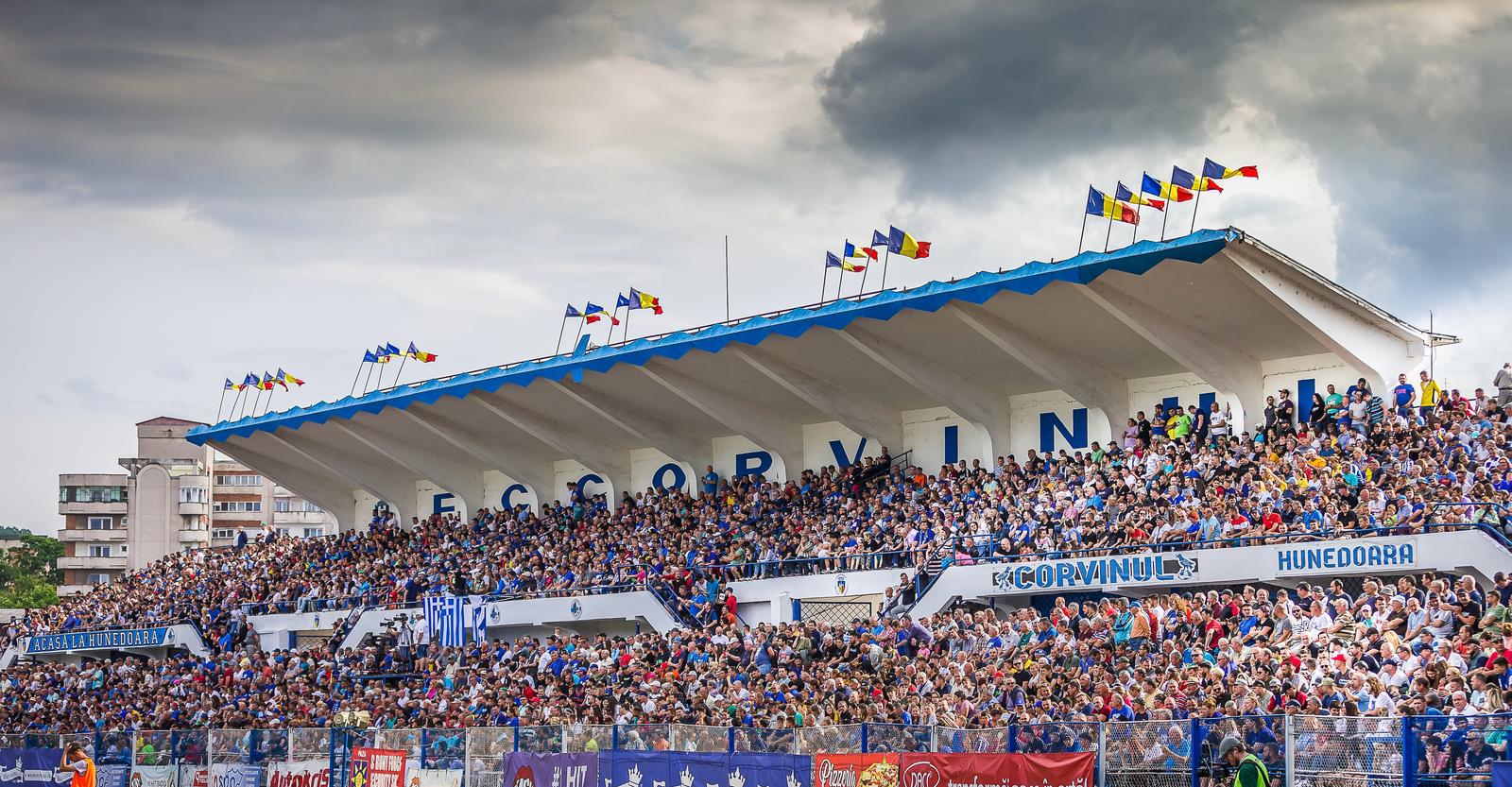 Stadionul Corvinul 1921 Hunedoara foto:Emil-Sebastian Popescu/SportPulse
