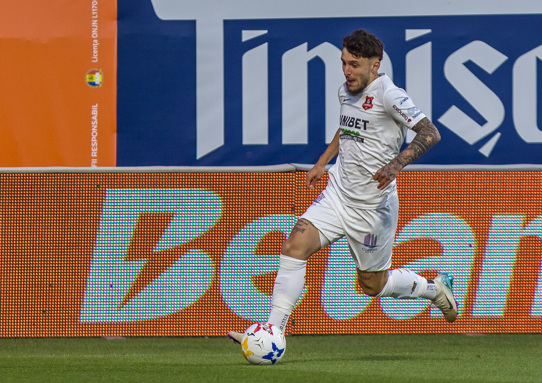 Ianis Stoica Hermannstadt, in timpul finalei Cupa Romaniei Betano, stadionul Francisc Neuman Arad, Romania foto: Emil Sebastian Popescu/ SportPulse