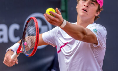 Joao Fonseca at Tiriac Open ATP Tour 250, Bucharest, Romania 2024 photo: Emil Sebastian Popescu/SportPulse