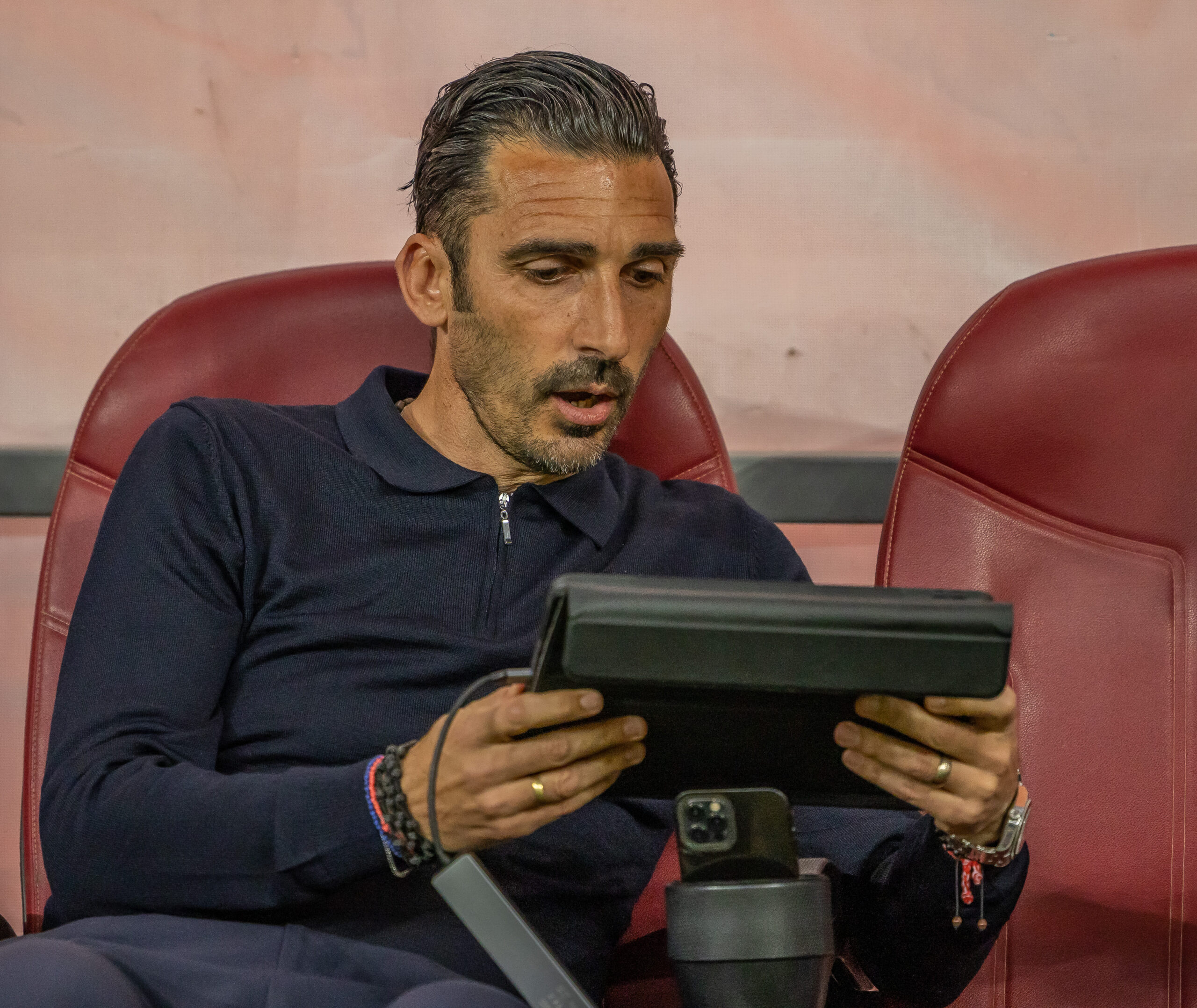 Elias Charalambous, antrenor FCSB, foto: Emil Sebastian Popescu/SportPulse