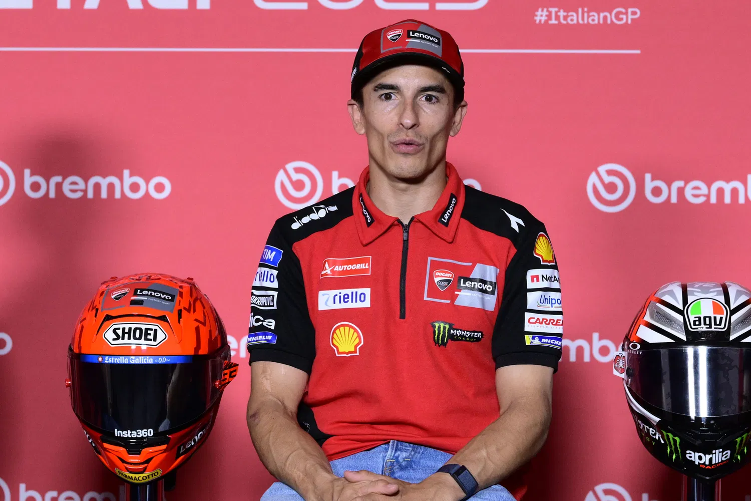 Marc Marquez, Ducati Corse foto- Gold and Goose