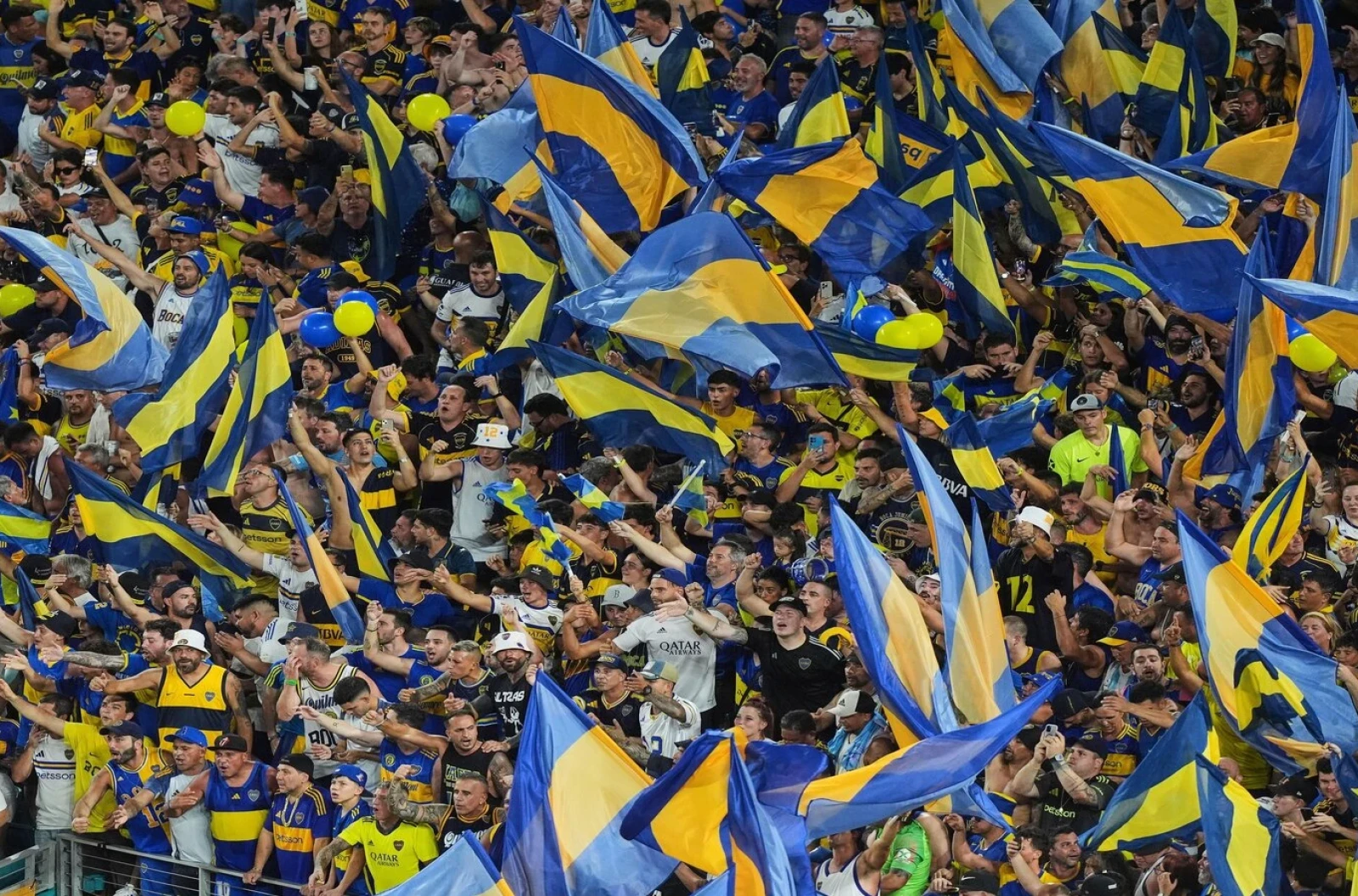 Suporterii Boca Juniors - foto profimedia