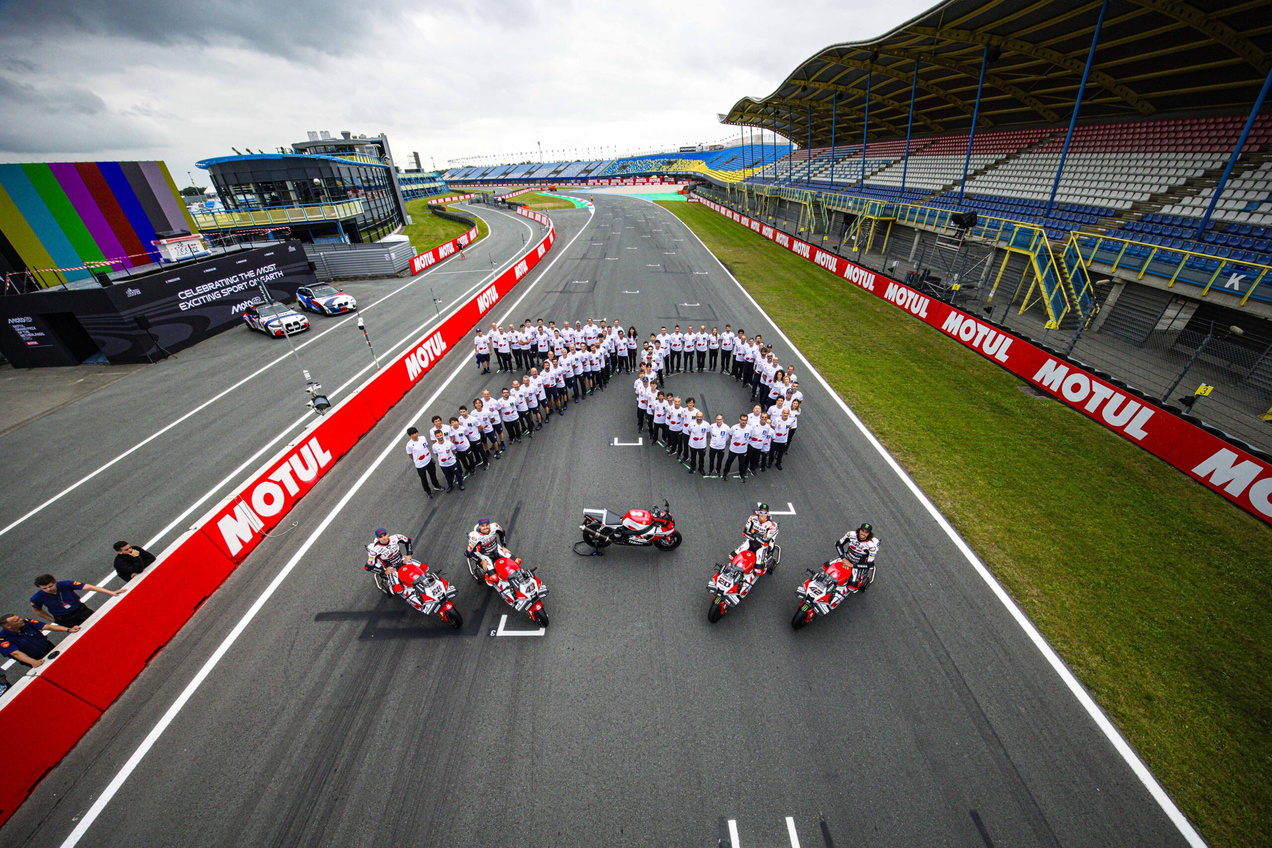 Yamaha Motors' 70th Anniversary Celebration at Dutch GP foto-Pramac Yamaha