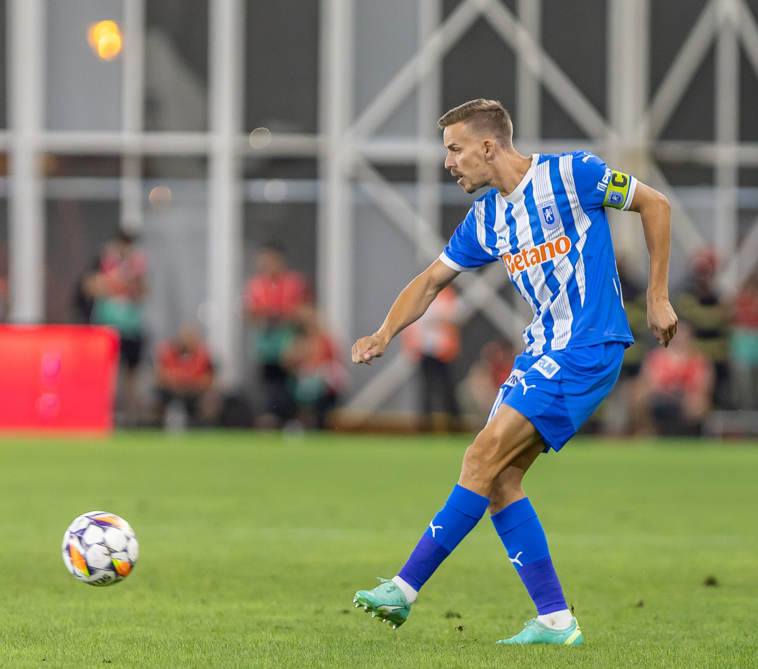 Nicusor Bancu, capitan Universitatea Craiova, foto Emil-Sebastian Popescu/SportPulse