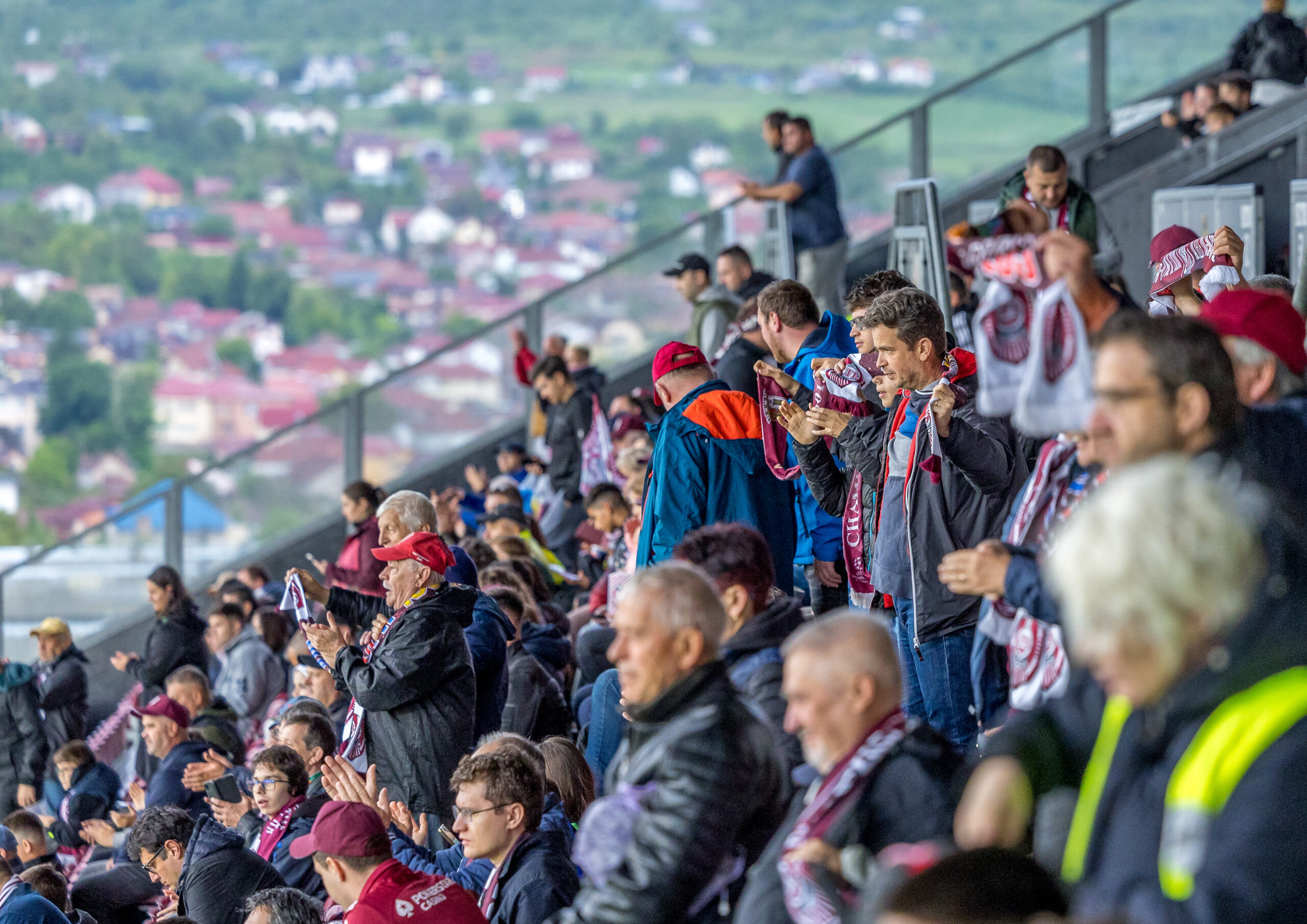 Suporterii CFR Cluj, foto: Emil-Sebastian Popescu/SportPulse