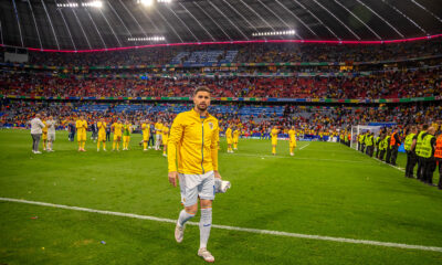Horatiu Moldovan portar Romania, Euro 2024, Allianz Arena, Munchen, foto Emil Sebastian Popescu/SportPulse