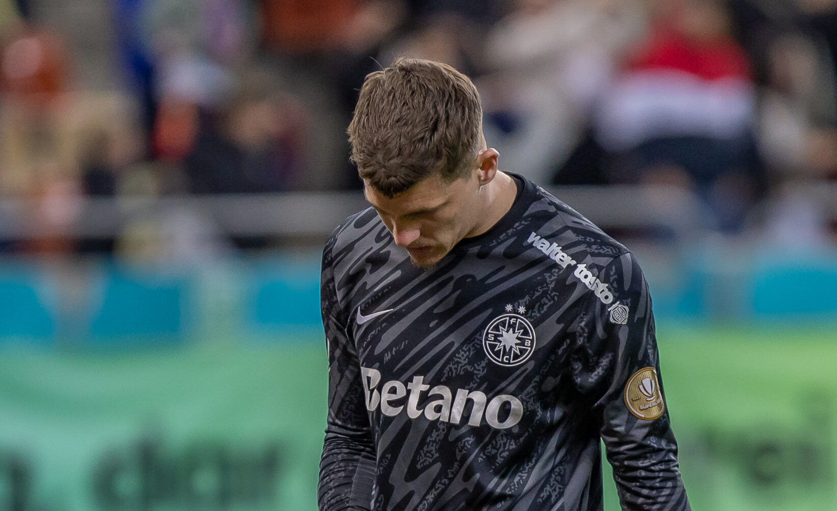 Stefan Tarnovanu, portar FCSB, foto Emil-Sebastian Popescu/SportPulse