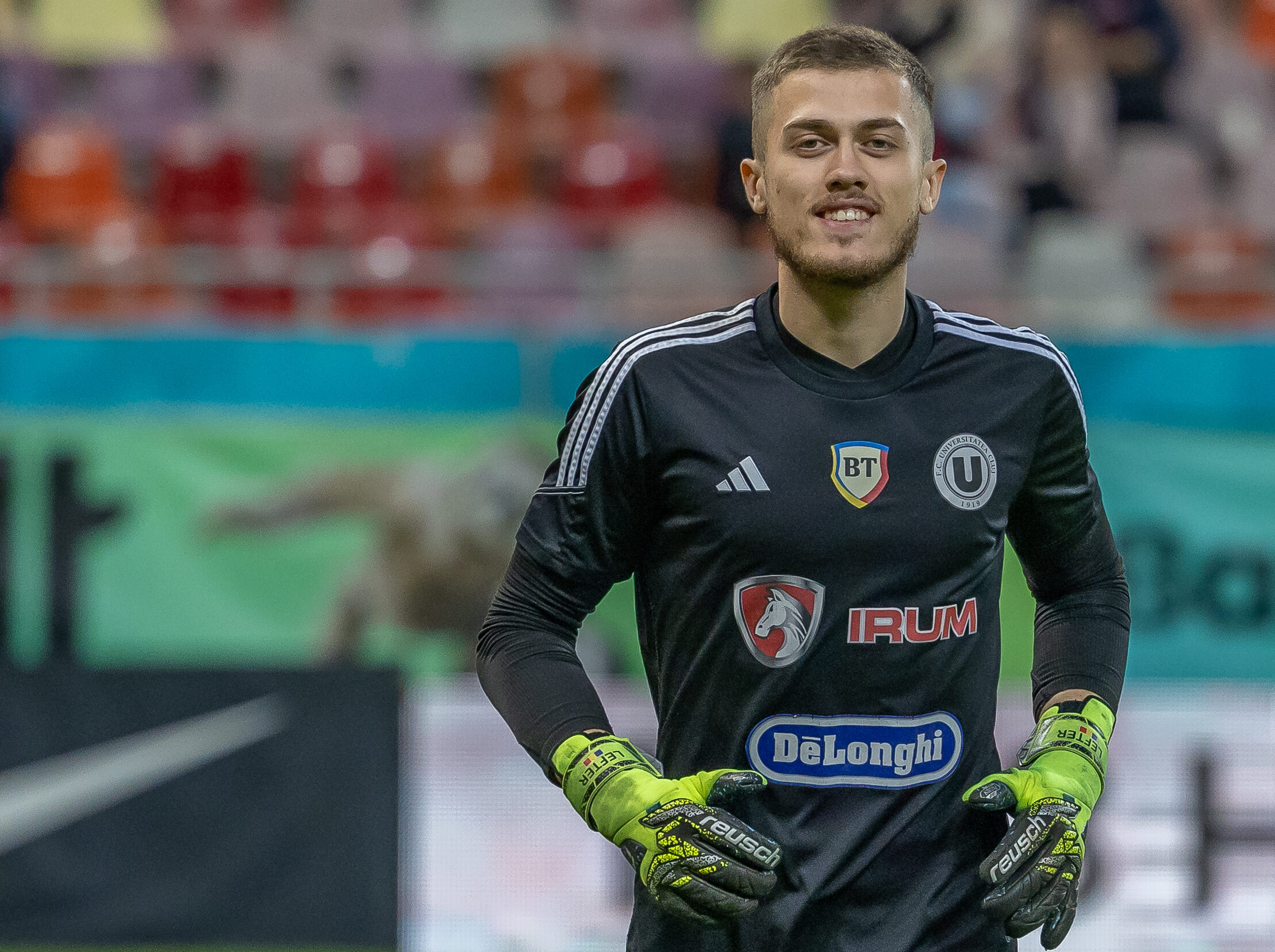 Stefan Lefter, portar Universitatea Cluj, foto Emil Sebastian Popescu/SportPulse