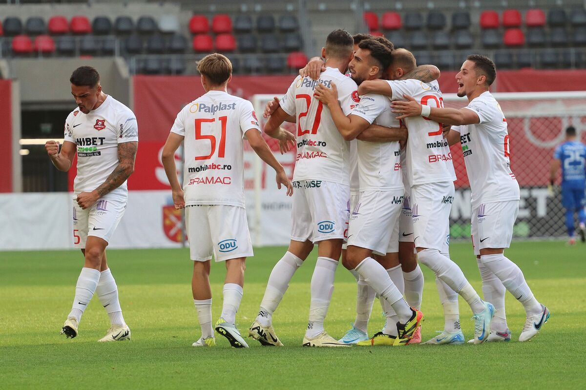 Fc Hermannstadt, celebrand golul, foto-profimedia