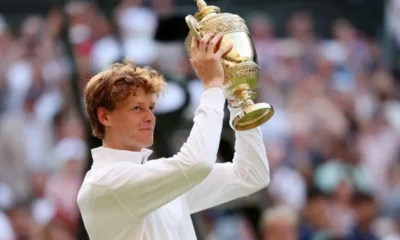 Jannik Sinner, castigator Wimbledon 2025, foto Imago
