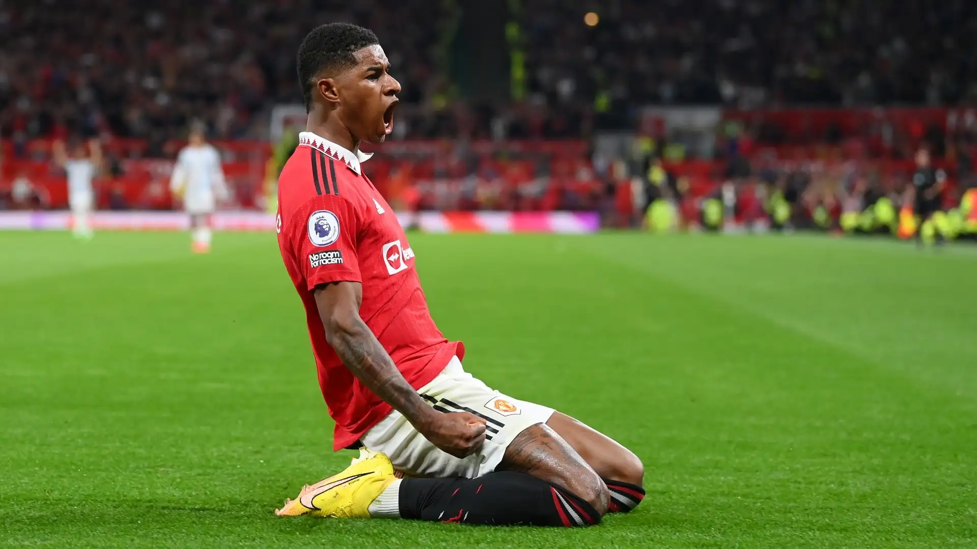 Marcus Rashford, Manchester United, celebrand golul, foto Emil Sebastian Popescu