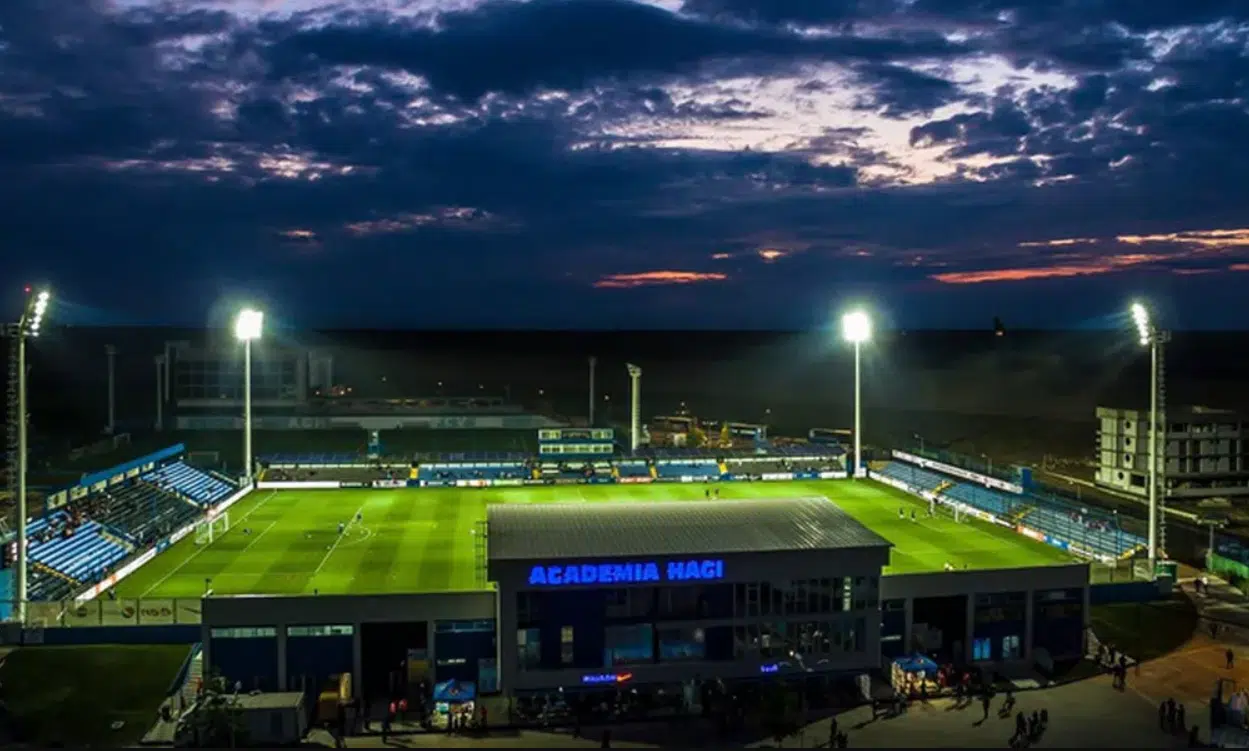 Stadionul Academiei Hagi, Ovidiu, foto DottoTv