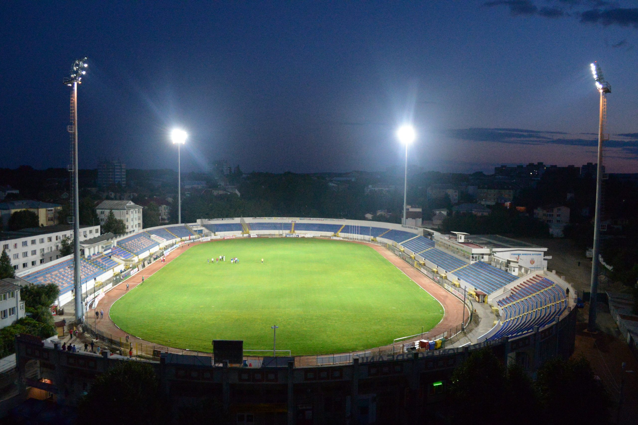 Stadionul Fc Botosani, imagine aeriana - foto airphoto