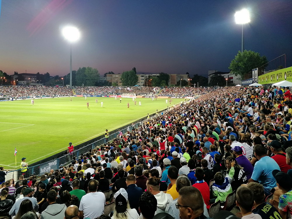 Stadionul celor de la Otelul Galati, foto profimedia