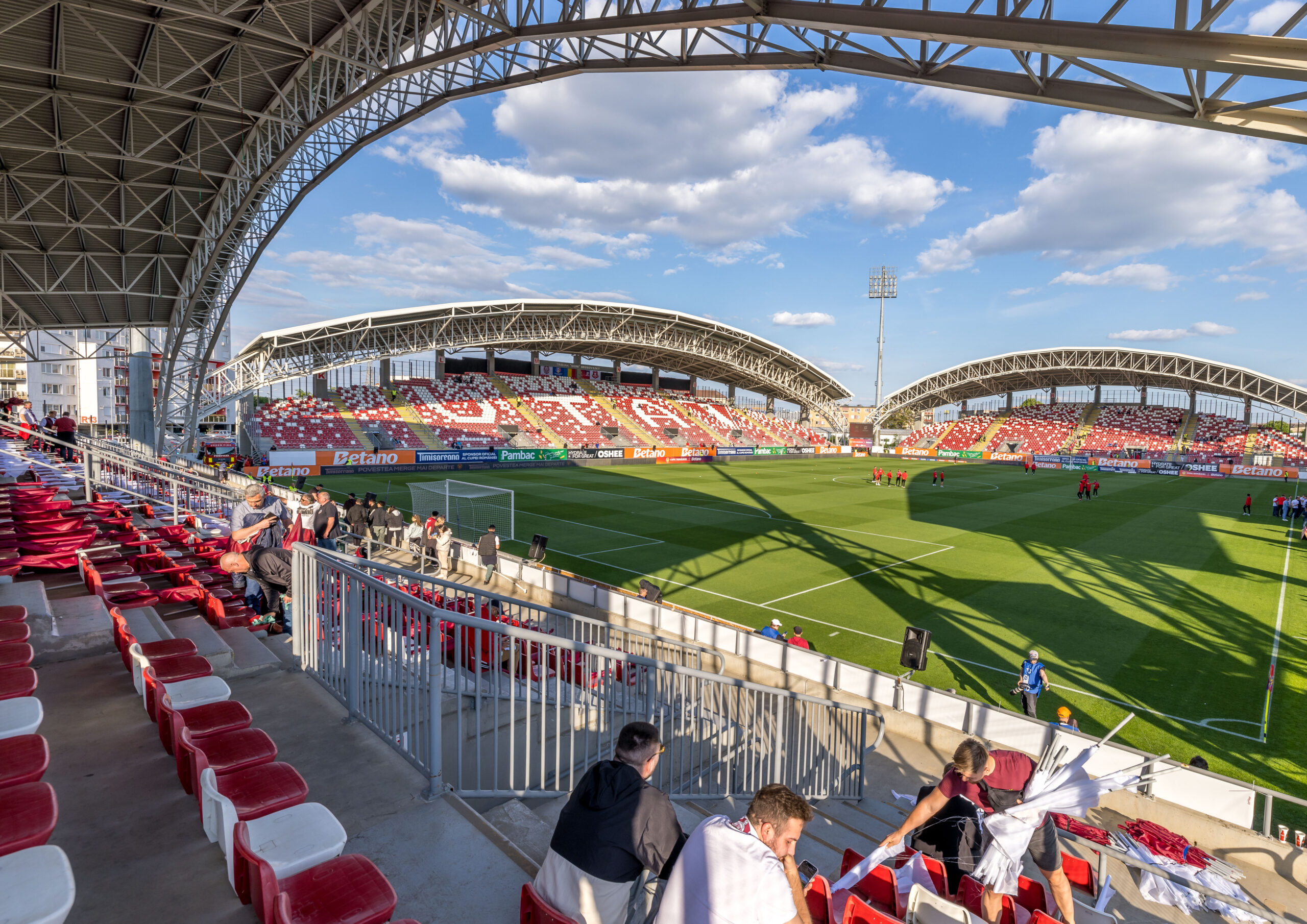Stadionul Francisc Neuman Arad, Romaia foto: Emil Sebastian Popescu/SportPulse