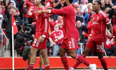 Dominik Szoboszlai, Liverpool FC celebrand golul, Foto: IMAGO