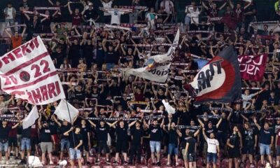 Suporteri CFR Cluj, foto: Horvath Tamas/ SportPulse