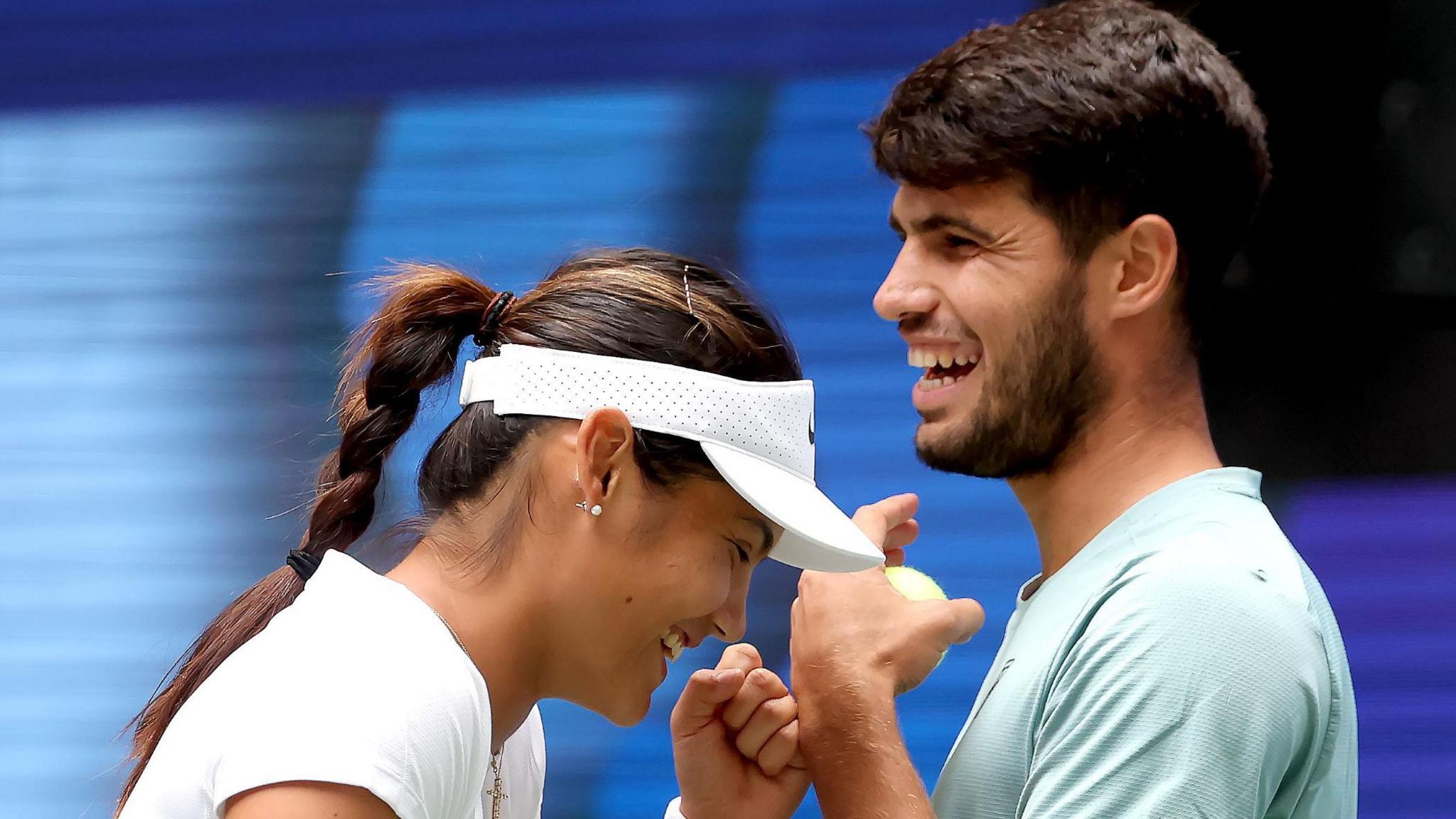 Emma Raducanu si Carlos Alcarz, foto - Imago