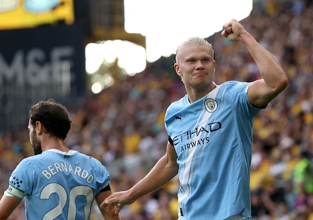 Erling Haaland, Man City, foto - Imago