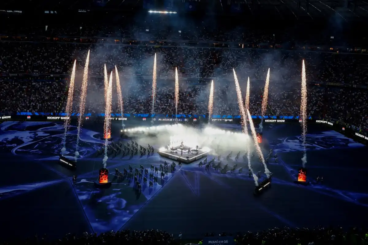 Show la finala Uefa Champions League, foto:Prensa Libre