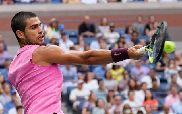 Carlos Alcaraz in semifinala cu Novak Djokovic la US Open, FOTO: NDTV Sports