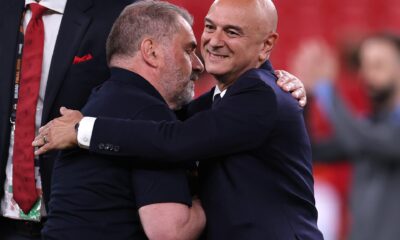 Daniel Levy si Ange Postecoglou, FOTO Spurs