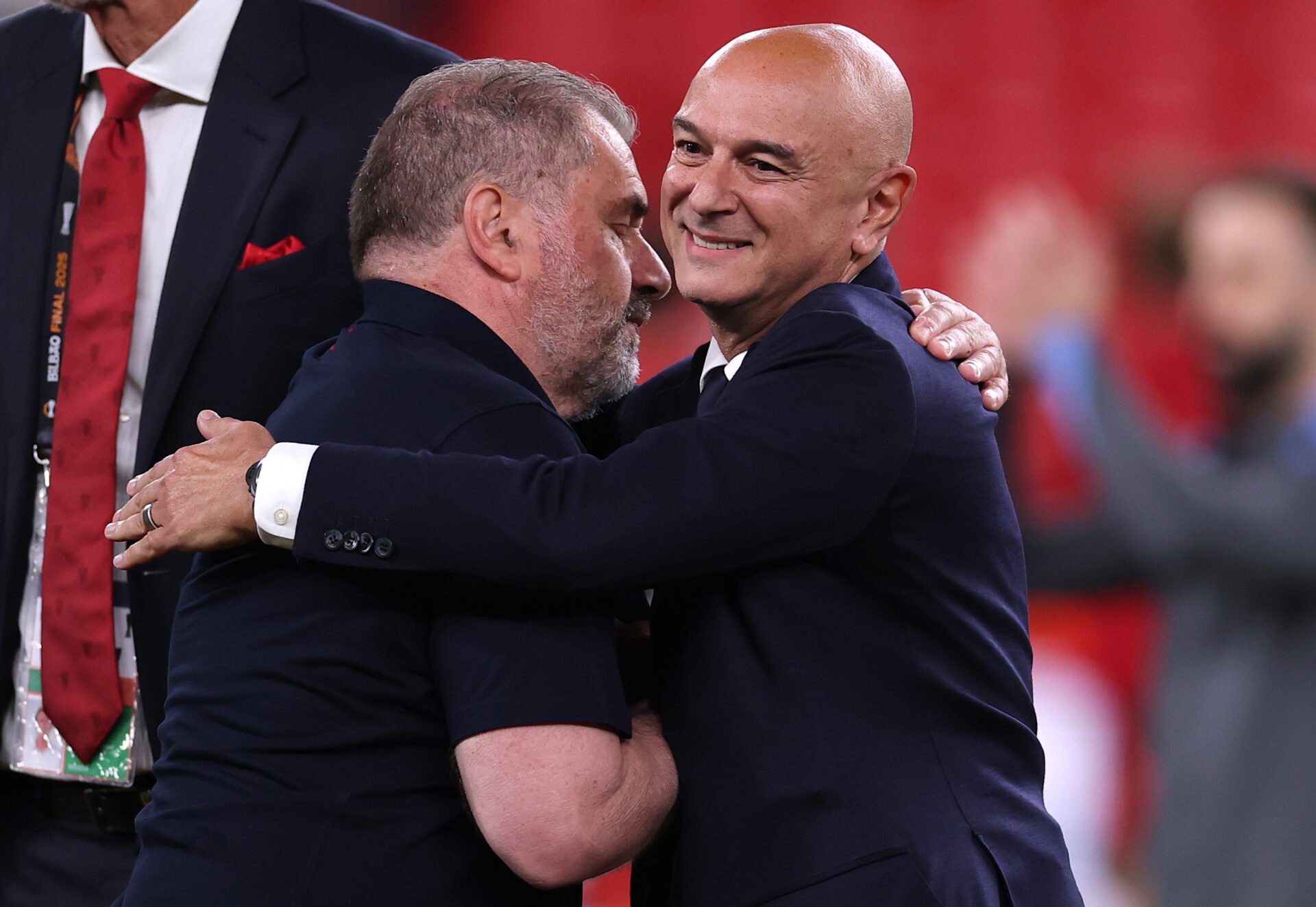 Daniel Levy si Ange Postecoglou, FOTO Spurs