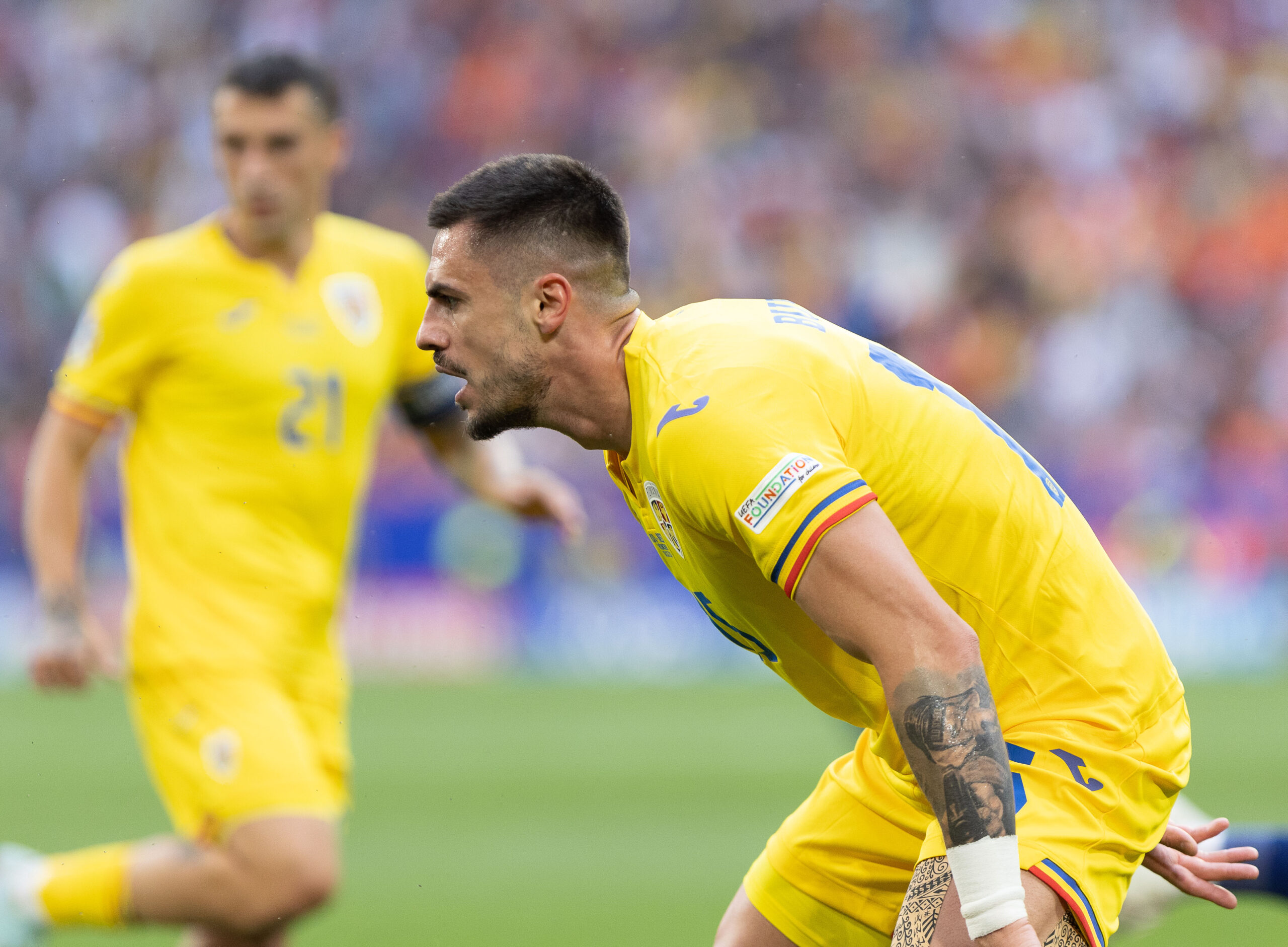 Andrei Burca jucator Romania, FOTO/ Emil Sebastian Popescu/SportPulse