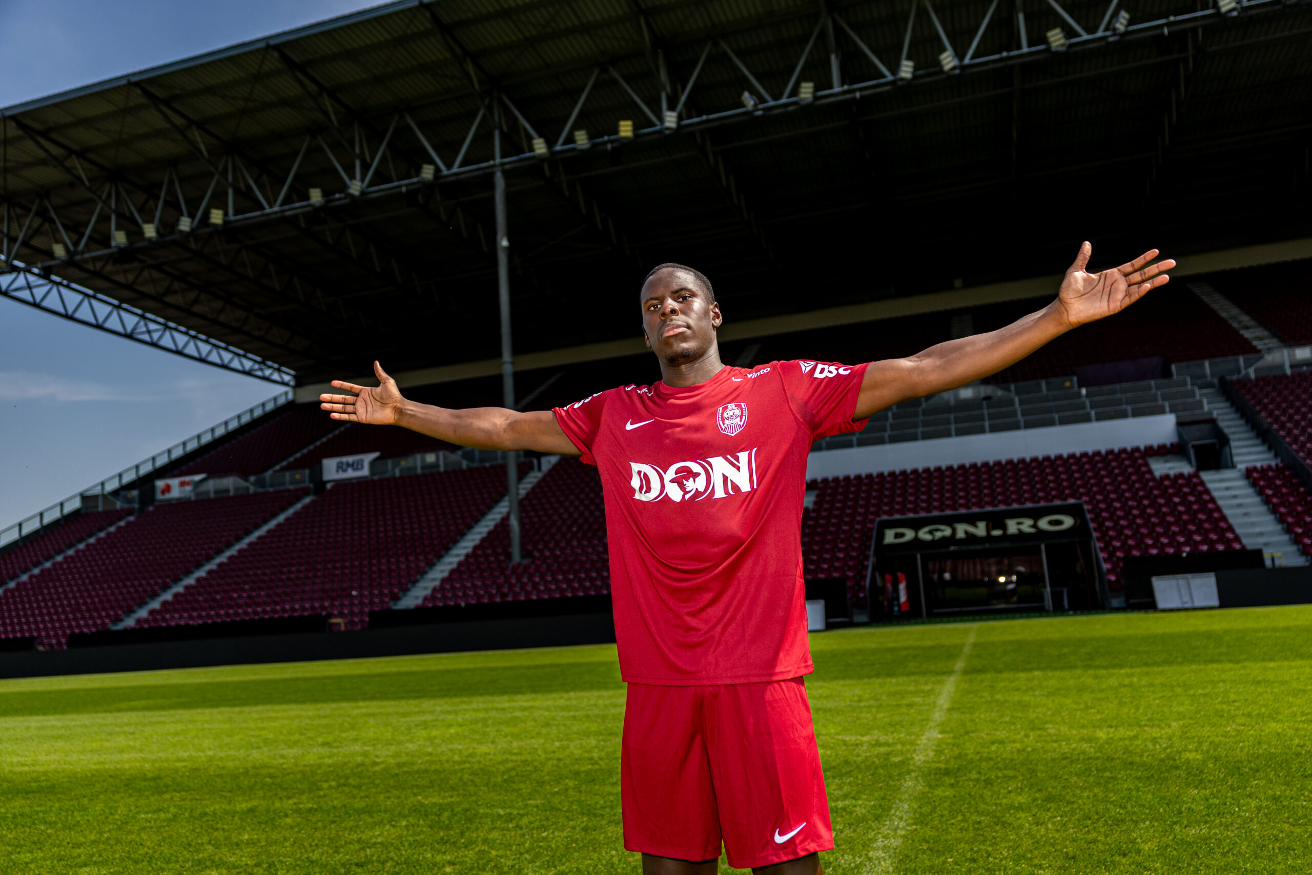 Kurt Zouma, CFR Cluj, FOTO / Horvath Tamas