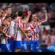 Jucatorii lui Atletico Madrid celebrand, FOTO: CalmoPhoto