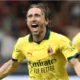 Luka Modric d=- AC Milan, celebrand primul sau gol in Serie A, in meciul dintre AC Milan vs Bologna, Foto: WST