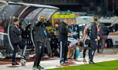 Andrea Mandorlini, antrenor CFR Cluj, in meciul de fotbal dintre U Cluj si CFR Cluj, din cadrul Superligii Superbet, desfasurat pe Stadionul Cluj Arena din Cluj-Napoca, luni 29 septembrie 2025. FOTO: Emil-Sebastian Popescu/SportPulse