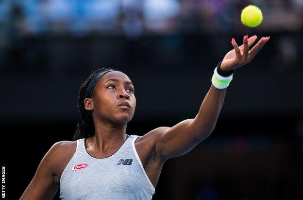 Coco Gauff, FOTO:bbc