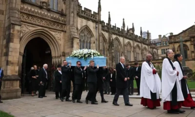 Funerariile lui Richy Hatton, catedrala din Manchester, FOTO:BBC