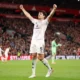 Harry Maguire de la Man United, celebrand golul marcat in meciul dintre Liverpool vs Man United, FOTO: IMAGO