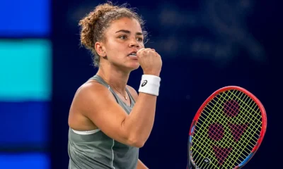 Jasmine Paolini in meciul cu Iga Swiatek la Wuhan Open, FOTO:Outlook India