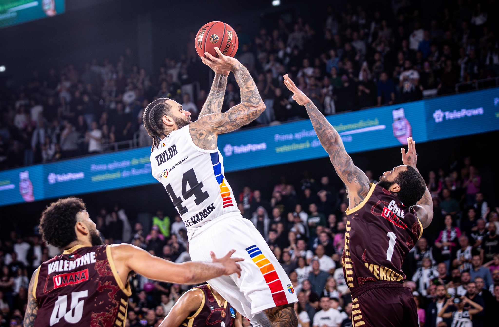 Taylor U-BT Cluj, FOTO:Facebook U-BT Cluj