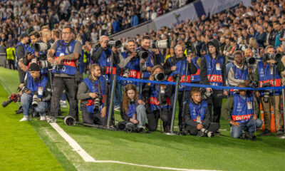 Fotografii acreditati UEFA Champions League, la meciul dintre Tottenham vs Villareal, meci din faza grupelor — Etapa 1, Tottenham Hotspur Stadium, LONDRA, Marea Britanie Foto: Emil-Sebastian Popescu / SportPulse