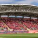 Suporterii lui UTA Arad sustinandu-si echipa, FOTO/Emil Sebastian Popescu/SportPulse