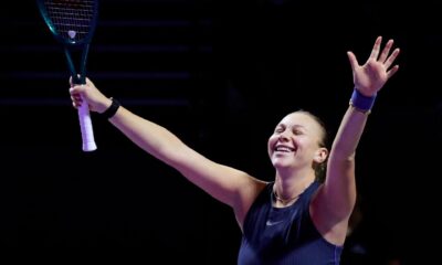 Amanda Anisimova, dupa meciul cu Iga Swiatek, Riyadh, FOTO:BBC