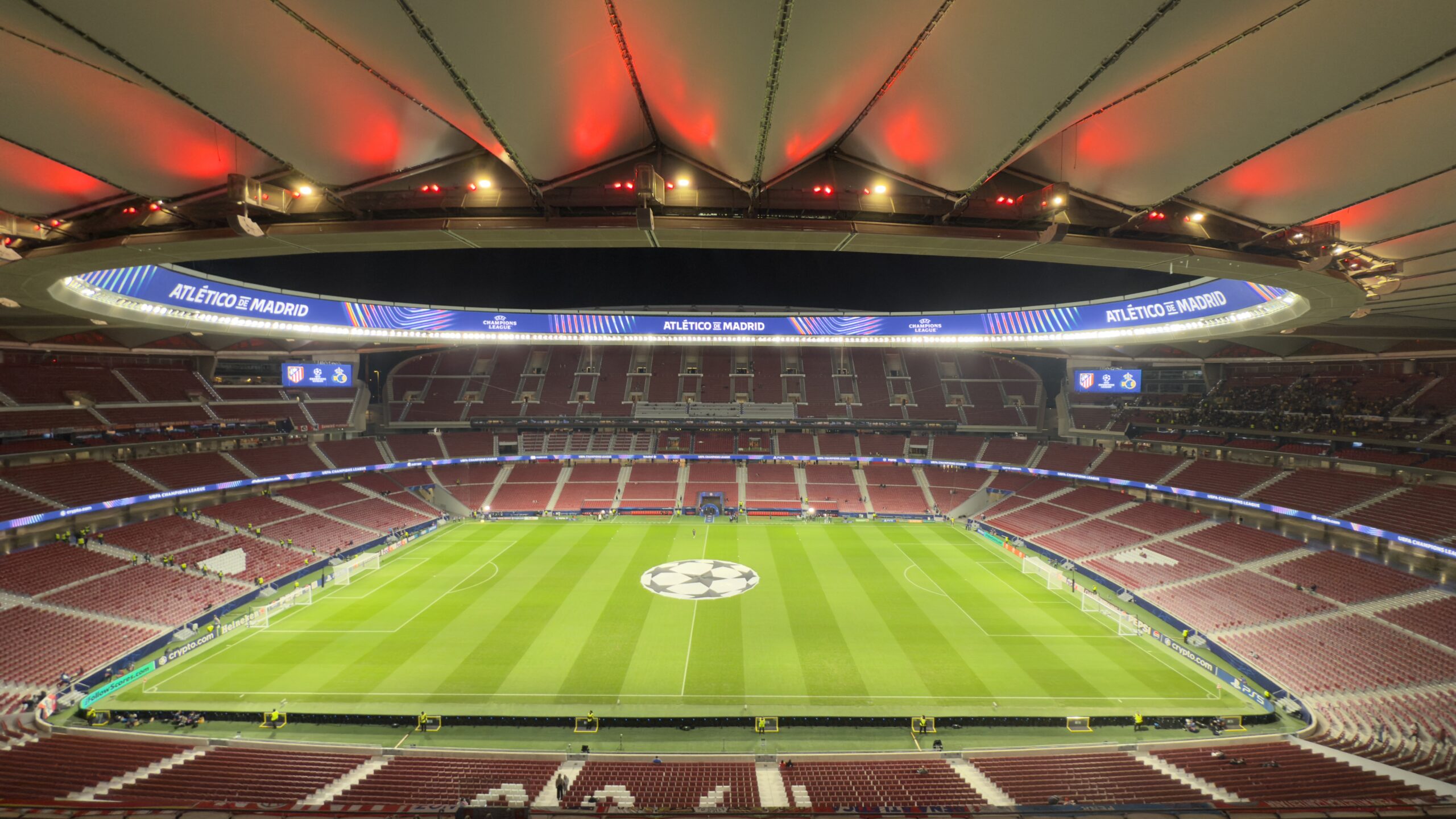 Imagine generala cu Estadio Riyadh Metropolitano, Atlético de Madrid, Spania, FOTO/Emil-Sebastian Popescu/SportPulse