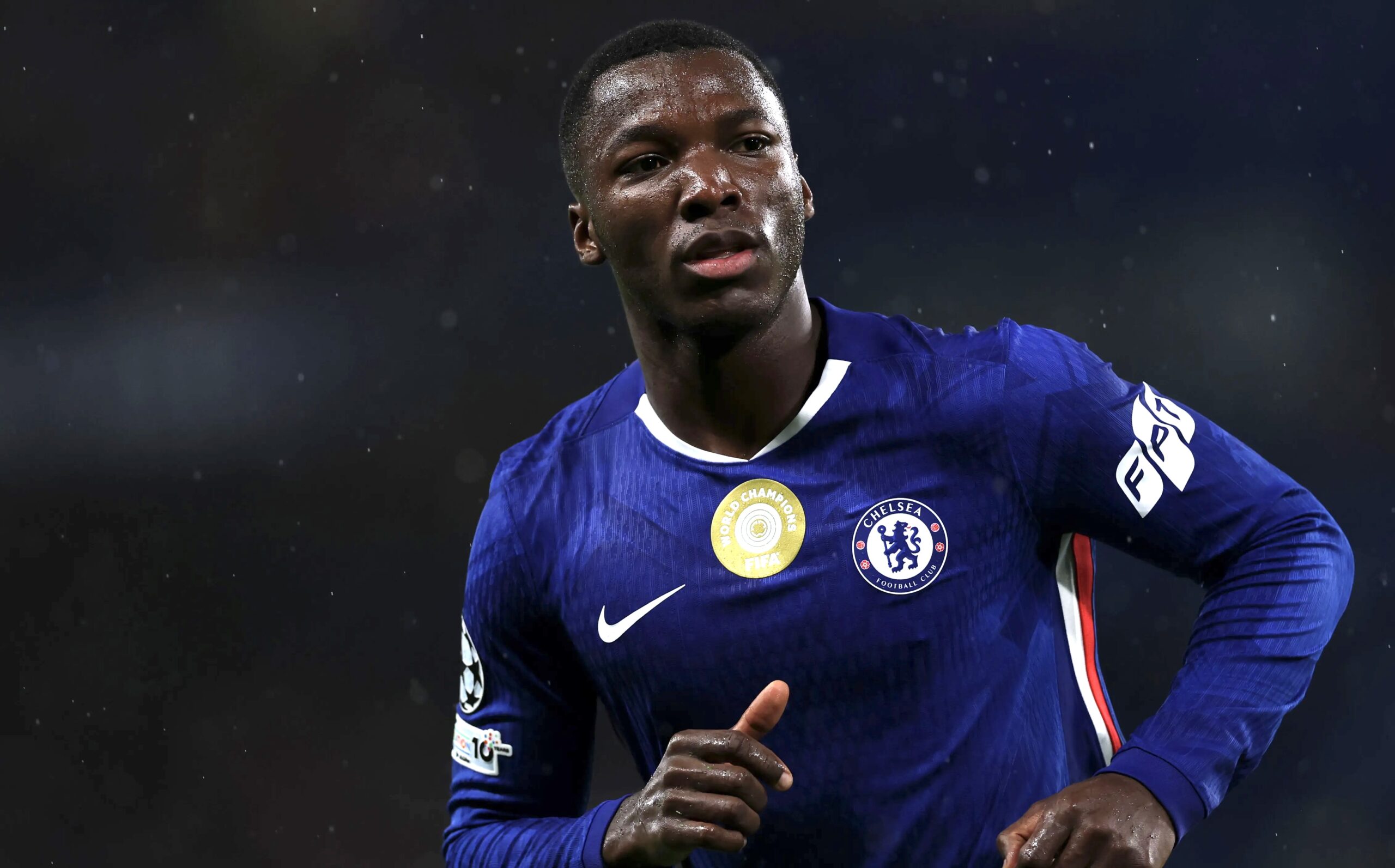Moise Caicedo, Chelsea in timpul partidei de Premier League, Stamford Bridge, Londra, FOTO/Emil Sebastian Popescu/espPhoto