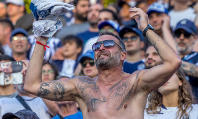 Suporter Gimnasia y Esgrima La Plata, FOTO/Emil-Sebastian Popescu/SportPulse