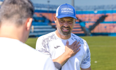 Florin Maxim antrenor Corvinul Hunedoara, FOTO/Emil Sebastian Popescu/SportPulse