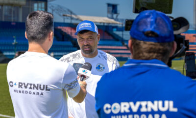 Florin Maxim antrenor Corvinul Hunedoara, FOTO/Emil Sebastian Popescu/SportPulse