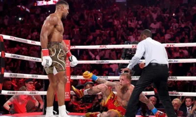 Anthony Joshua castigand prin KO, FOTO:IMAGO