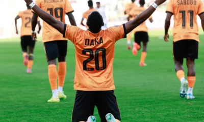 Patson Daka, celebrand golul marcat pentru Zambia, FOTO:IMAGO