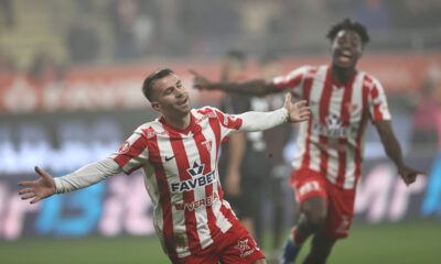 Alin Roman se bucura dupa un gol marcat © FOTO:Sebastian Tataru/SPORT PICTURES
