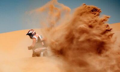 28 JUCIUS Nerimantas (ltu), HT Rally Raid, Honda, Rallye 2, FIM W2RC, action during the Stage 2 of the Dakar 2026, on January 5, 2026 between Yanbu and Al-Ula, Saudi Arabia