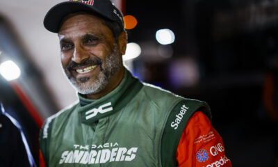 AL-ATTIYAH Nasser (qat), The Dacia Sandriders, Dacia, Ultimate, BF Goodrich, FIA W2RC, portrait during the Stage 6 of the Dakar 2026, on January 9, 2026 between Hal and Riyadh, Saudi Arabia